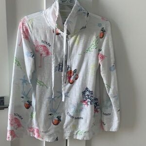 Tommy Bahama White Cotton Tee